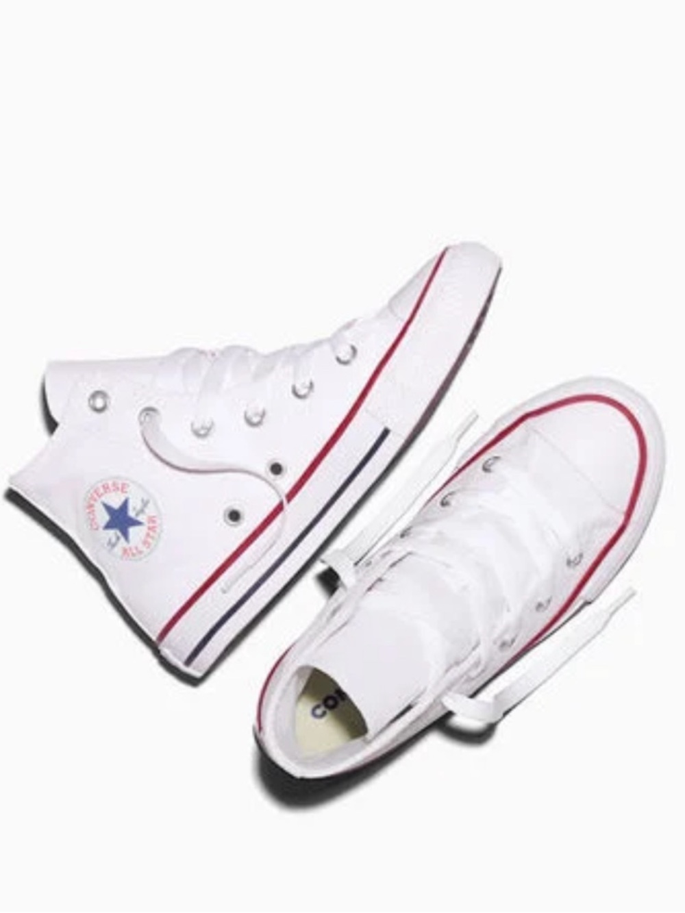 Converse 🤍🤍Chuck Taylor Hi-Top Sneakers (Big Kid size 5/women’s size 7)